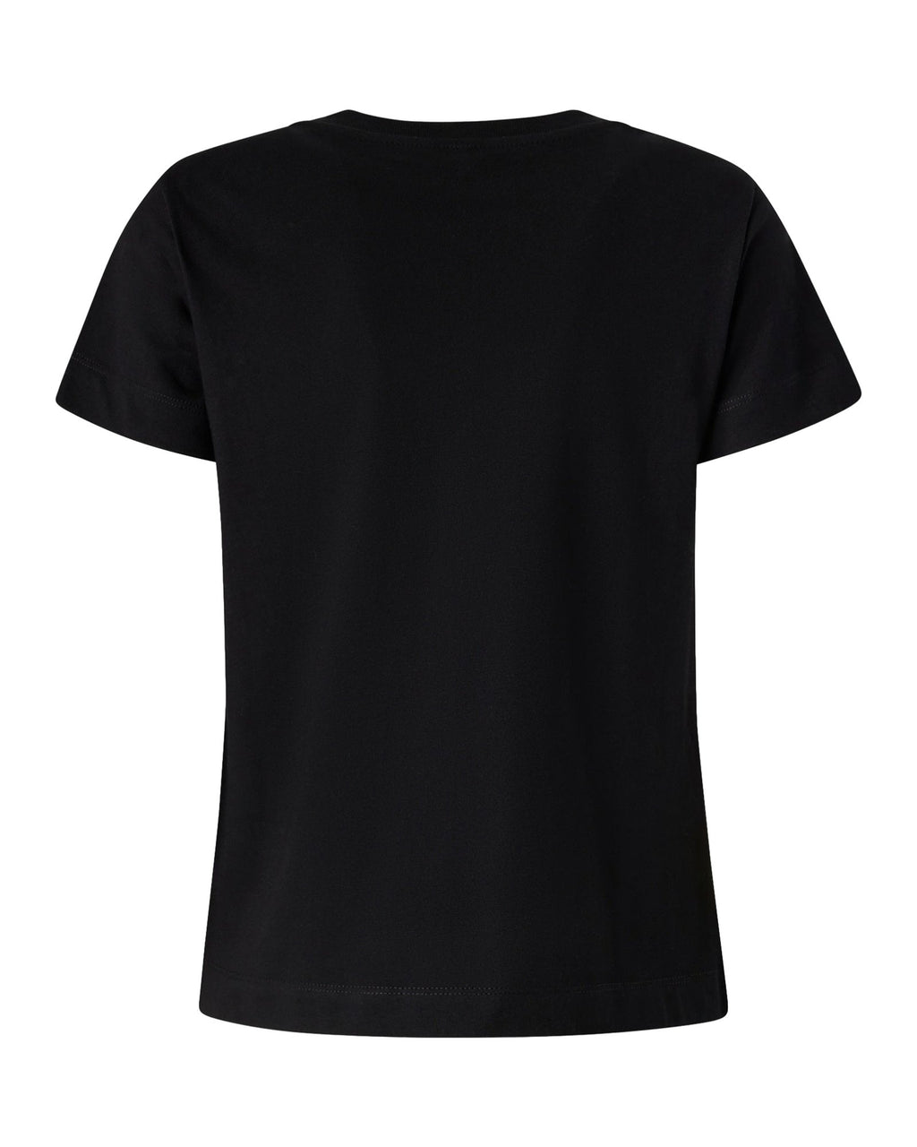 T-shirt Donna Pinko - Basico T-Shirt Jersey Logo Pin - Nero