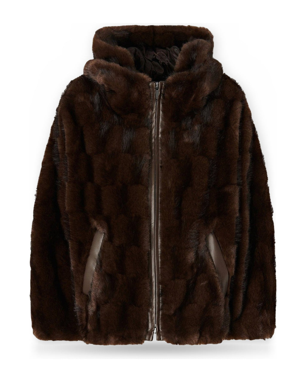 Pellicce Donna Pinko - Cadetia Cappa Aspen Aspetto Vi - Marrone