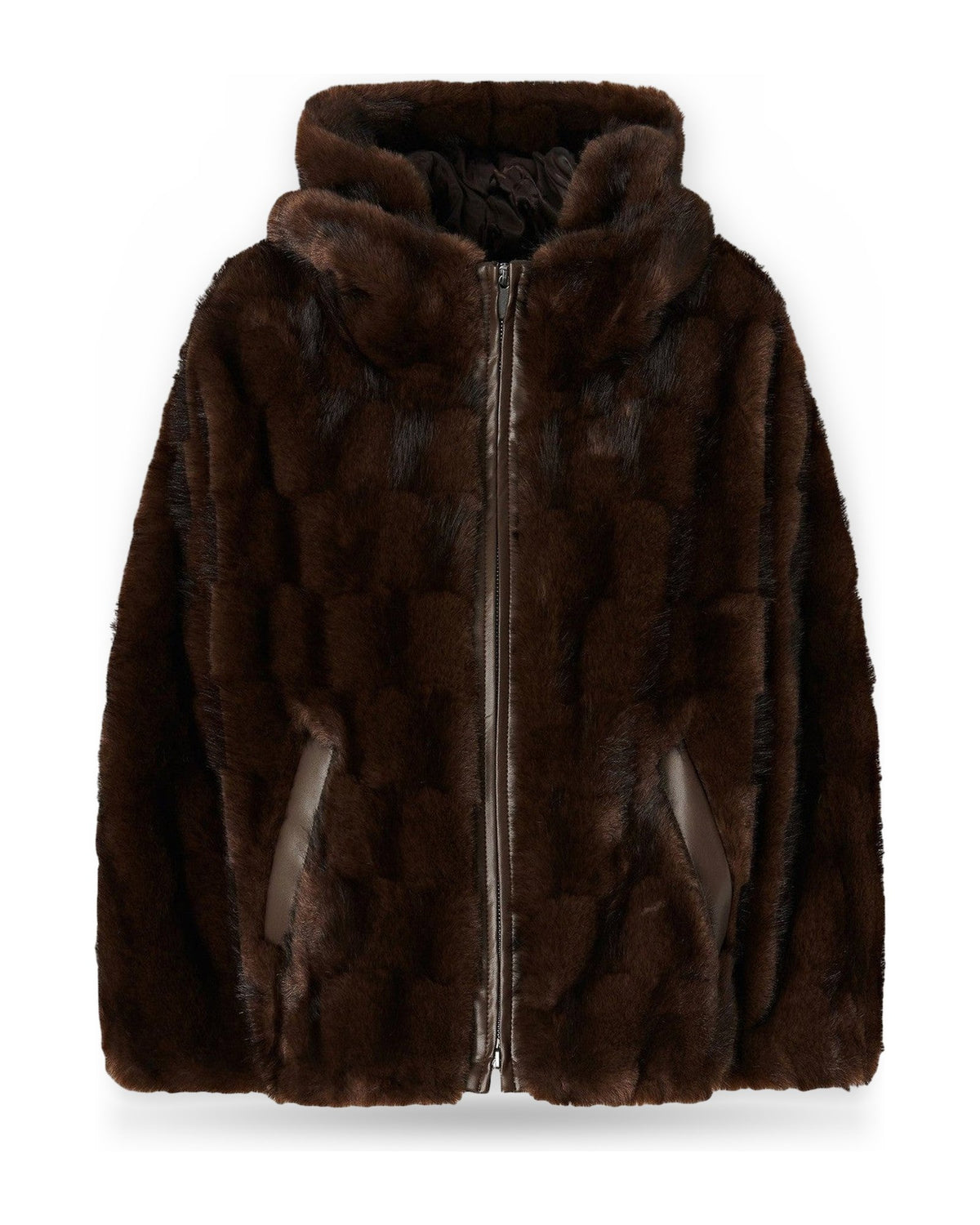 Pellicce Donna Pinko - Cadetia Cappa Aspen Aspetto Vi - Marrone