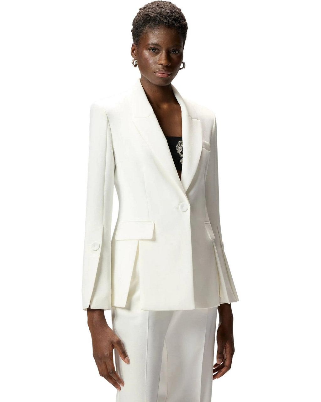 Giacche Donna Pinko - Carciofo Giacca Canvas Tecnico - Bianco