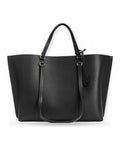 Borse a spalla Donna Pinko - Carrie Shopper Big Pelle Botta - Nero