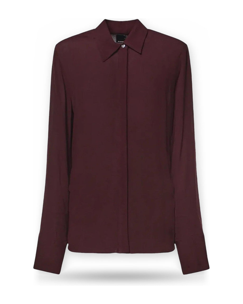 Bluse e camicie Donna Pinko - Cimbidio Camicia Crespo Fluido - Bordeaux