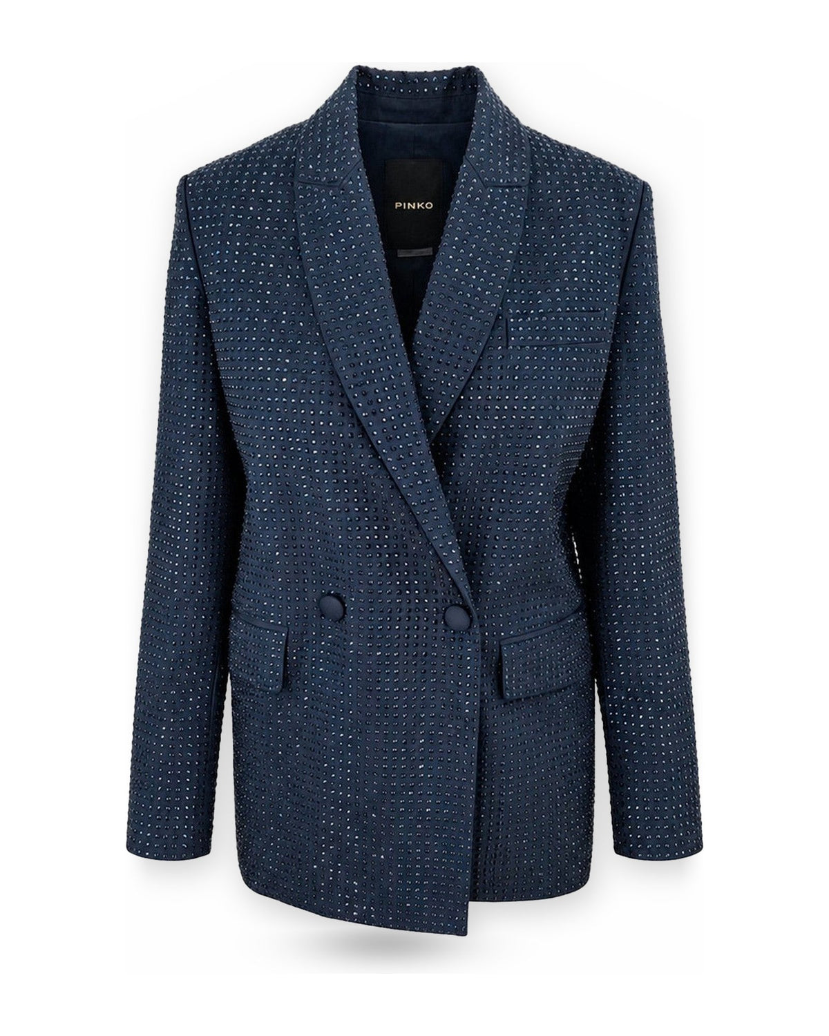 Giacche Donna Pinko - Deledda Giacca Tinto Filo Full - Blu Iride