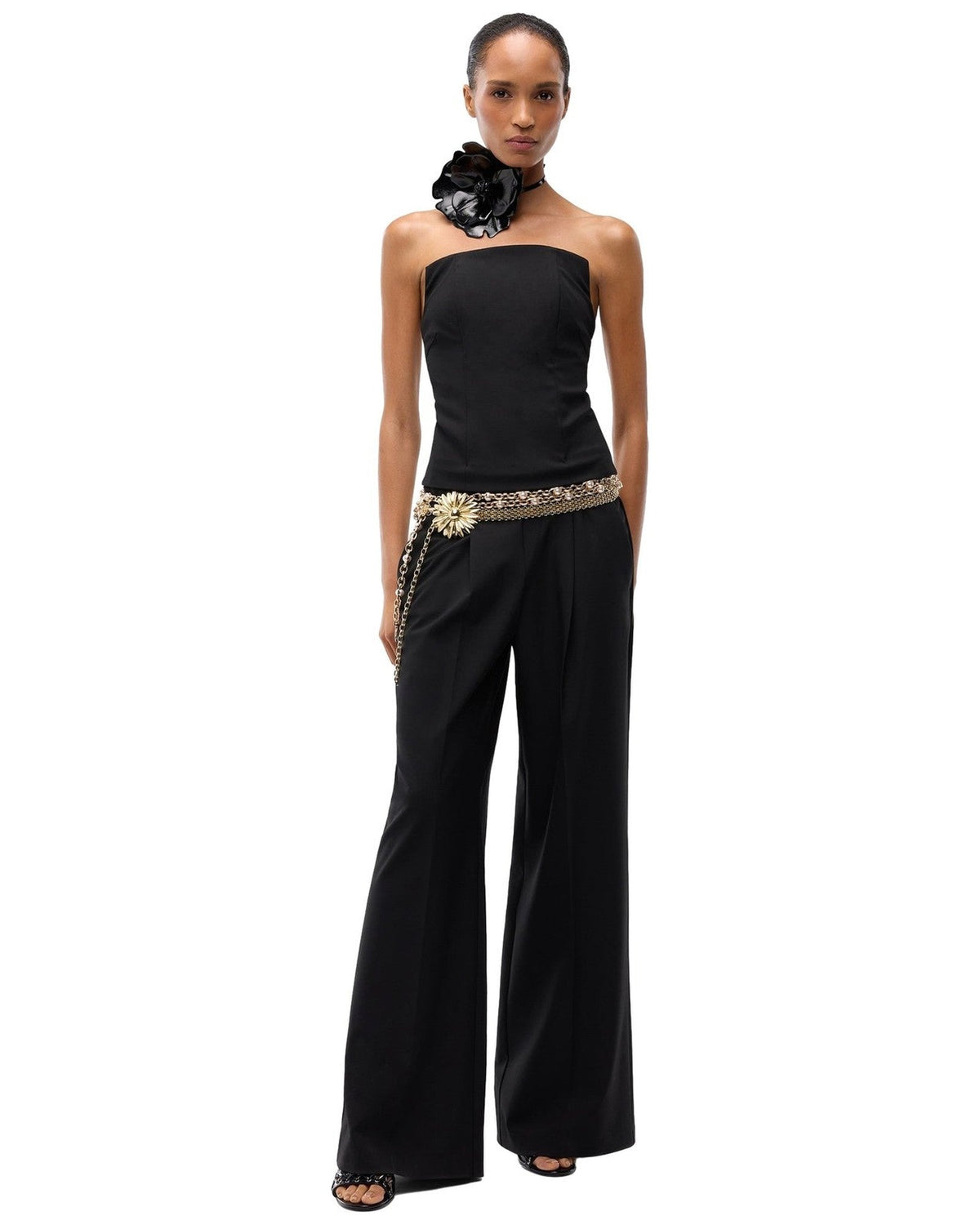 Tute Donna Pinko - Espace Tuta Tecnico Bistretch - Nero