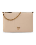 Pochette e Clutch Donna Pinko - Flat Classic Vitello Seta - Beige