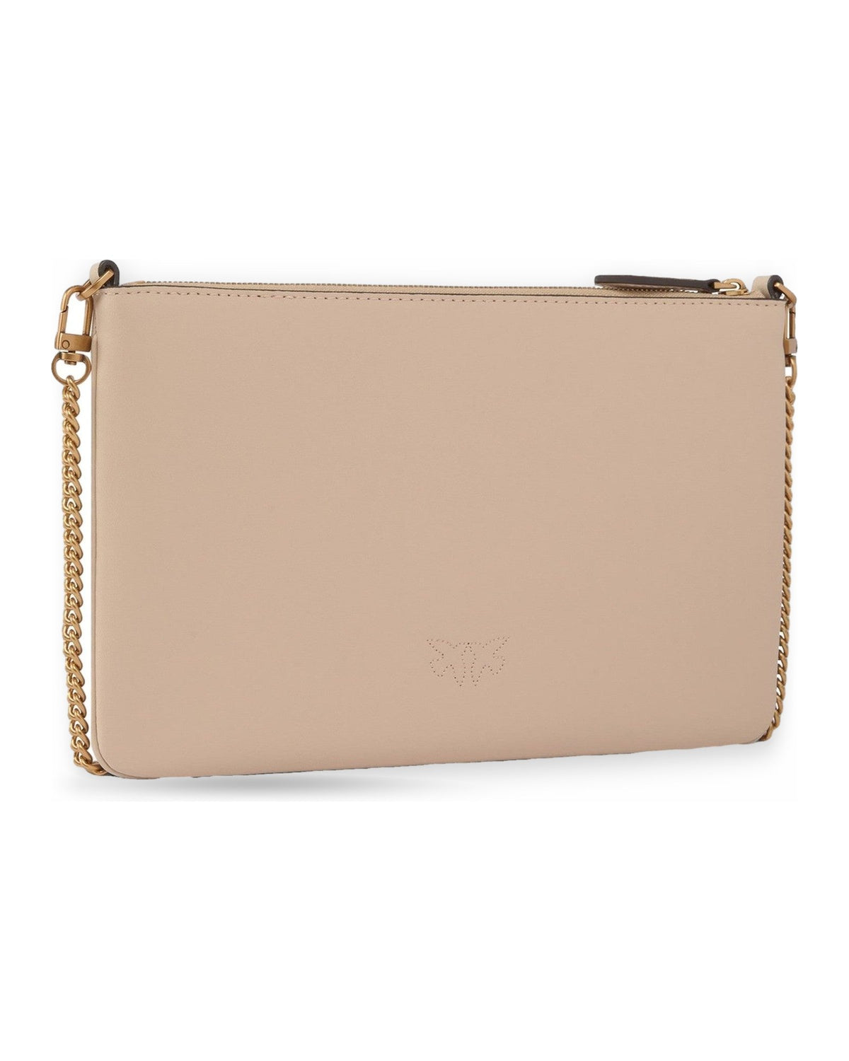 Pochette e Clutch Donna Pinko - Flat Classic Vitello Seta - Beige