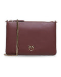 Pochette e Clutch Donna Pinko - Flat Classic Vitello Seta - Bordeaux