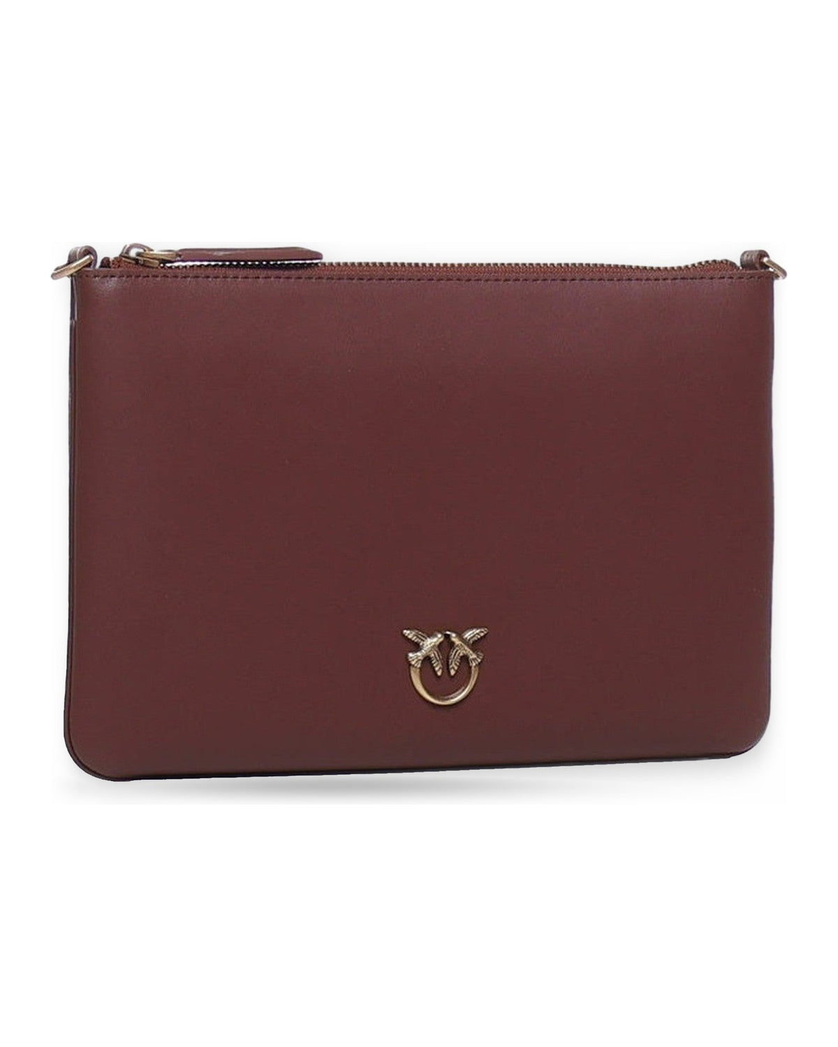 Pochette e Clutch Donna Pinko - Flat Classic Vitello Seta - Bordeaux