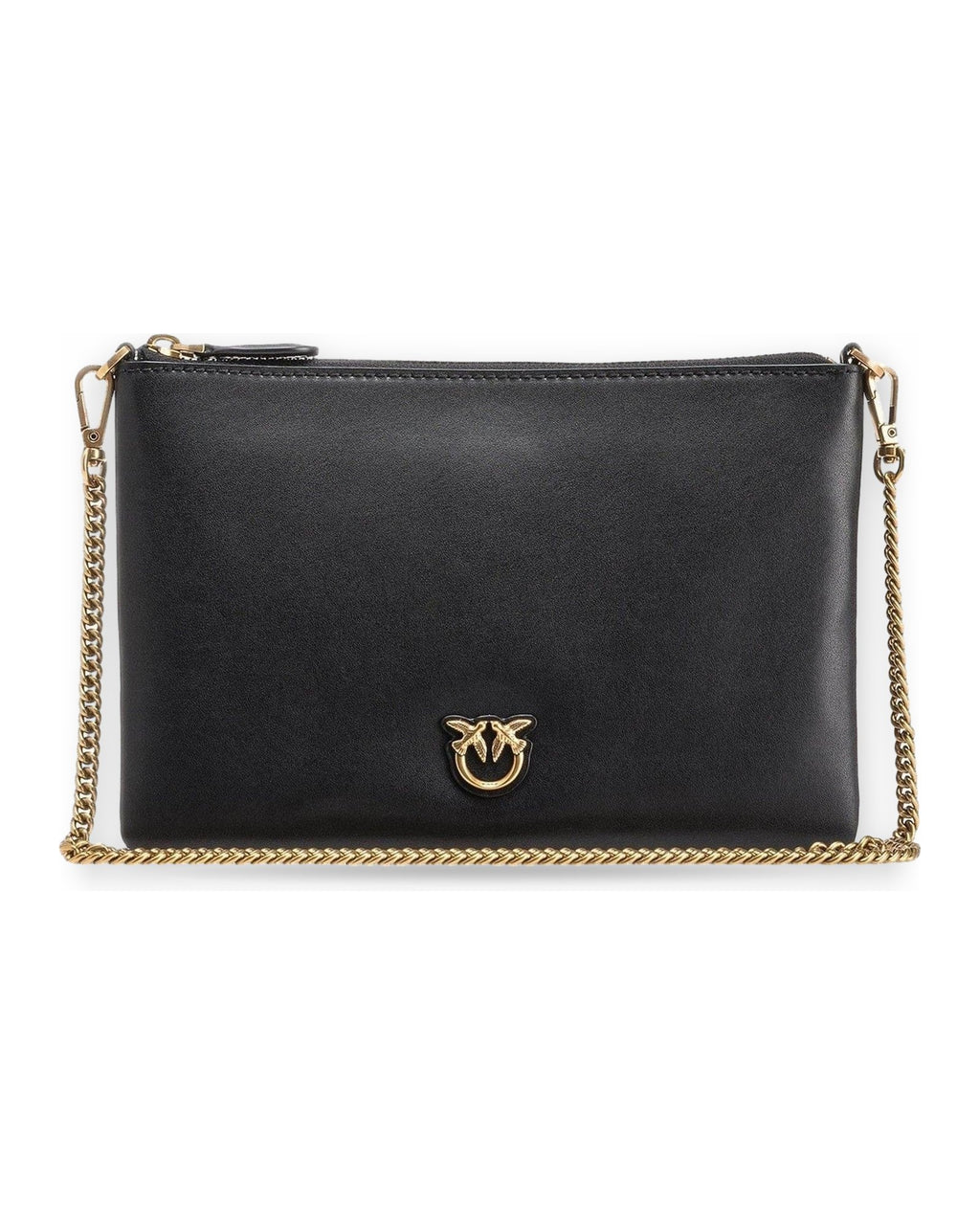 Pochette e Clutch Donna Pinko - Flat Classic Vitello Seta - Nero