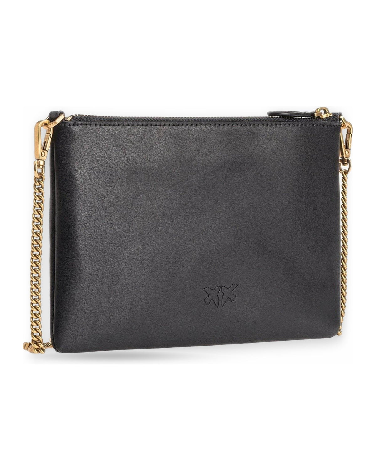 Pochette e Clutch Donna Pinko - Flat Classic Vitello Seta - Nero