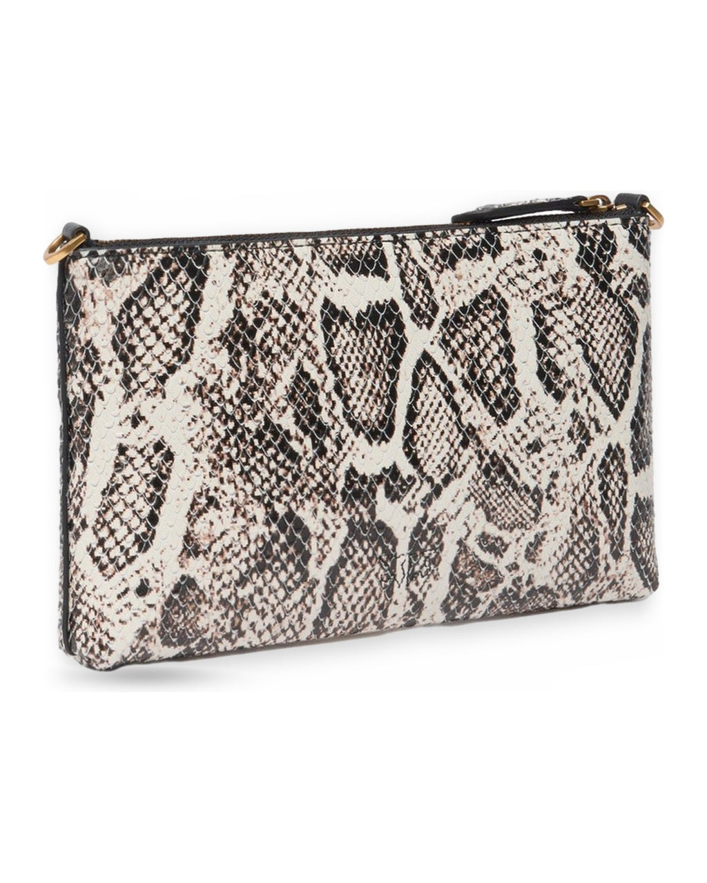 Pochette e Clutch Donna Pinko - Flat Horizontal Mini Python Pr - Nero