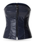 Canotte e top Donna Pinko - Gamay Top Effetto Cocco - Blu