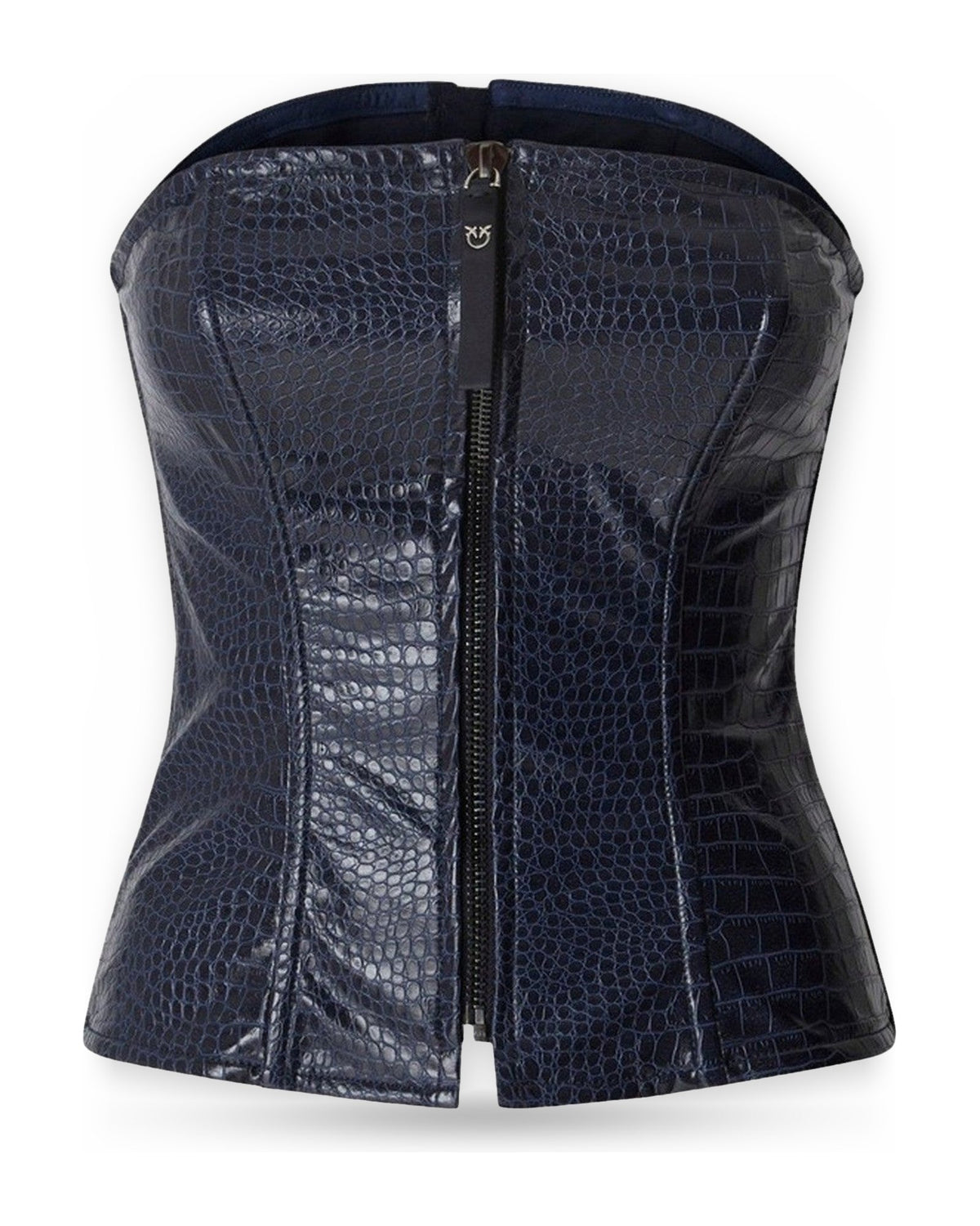 Canotte e top Donna Pinko - Gamay Top Effetto Cocco - Blu