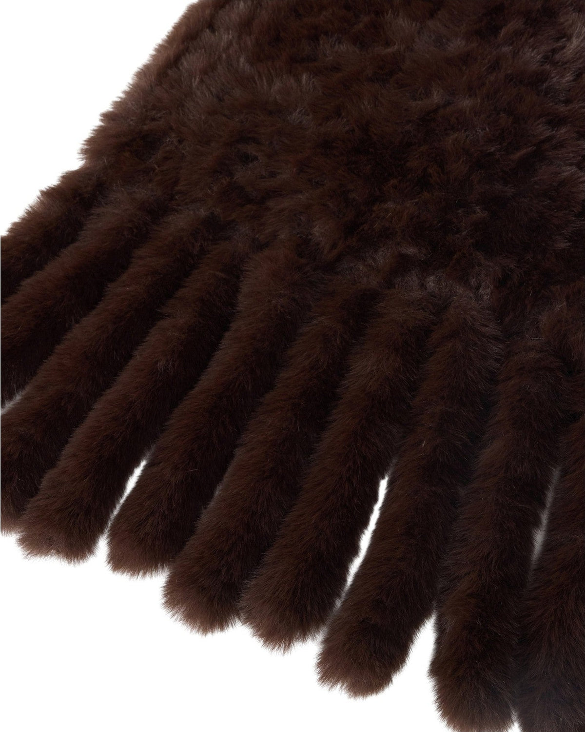 Sciarpe Donna Pinko - Gelso Sciarpa Tricot Aspetto V - Marrone
