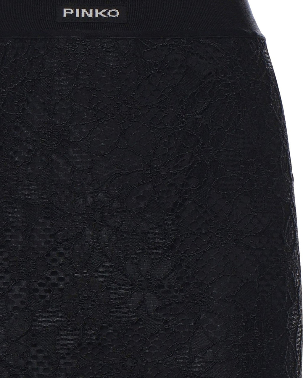 Gonne casual Donna Pinko - Harmonie Gonna Pizzo Rebrode - Nero