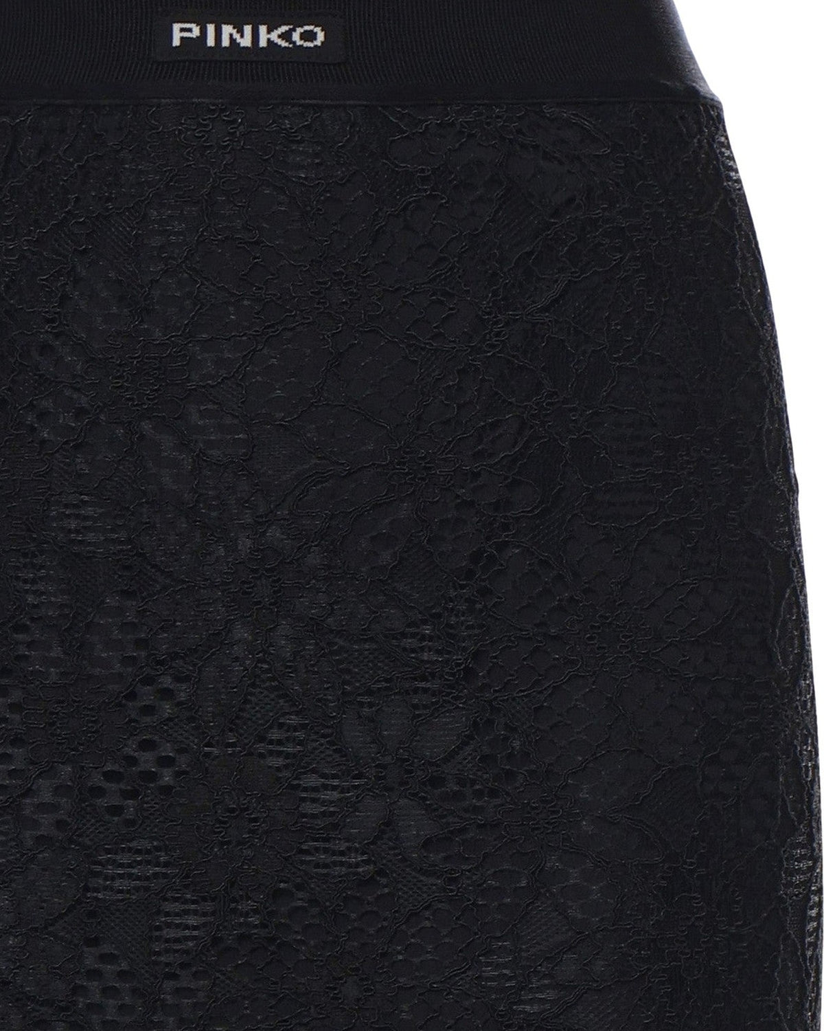 Gonne casual Donna Pinko - Harmonie Gonna Pizzo Rebrode - Nero