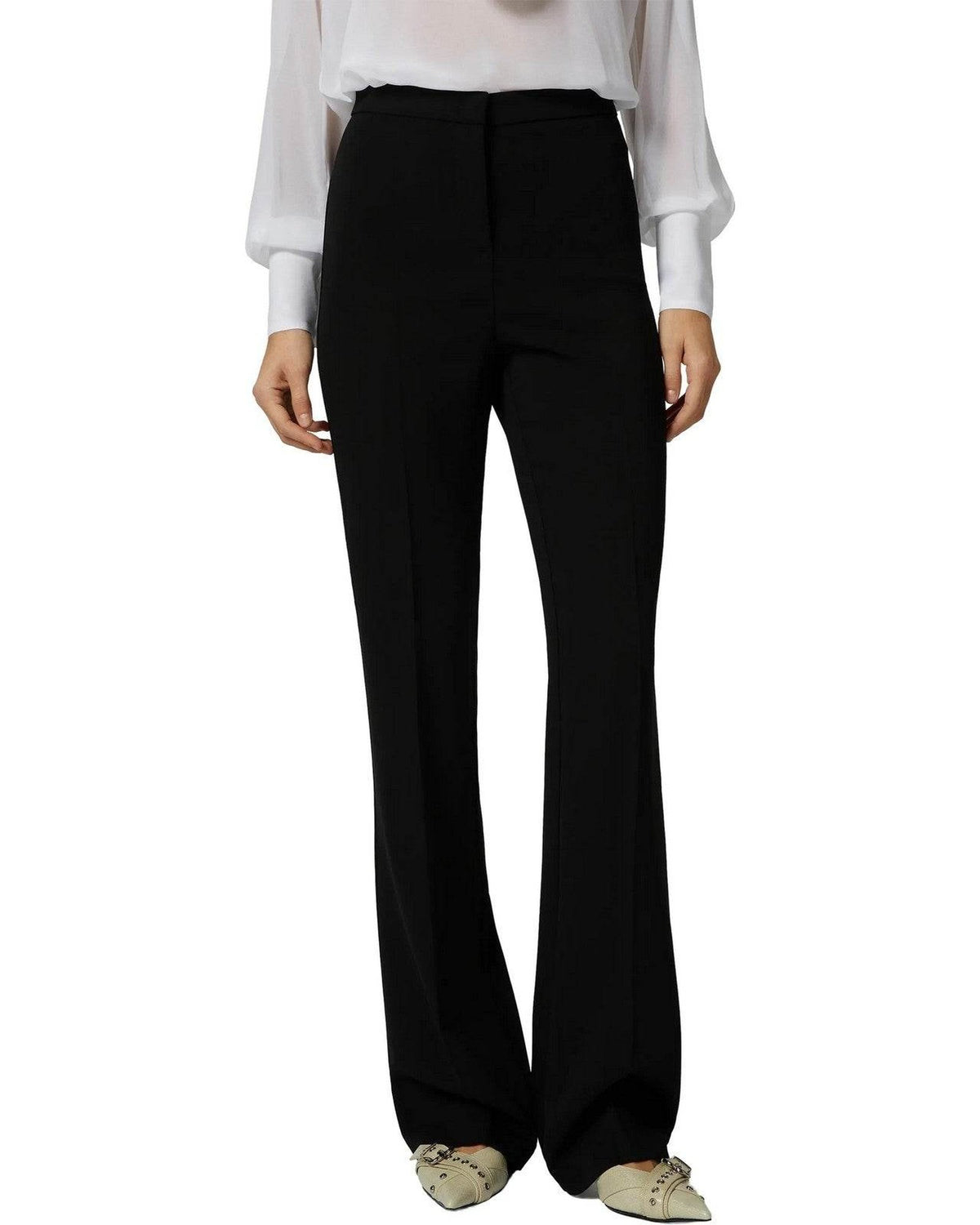 Pantaloni Donna Pinko - Hulka Pantalone Cady Tecnico - Nero