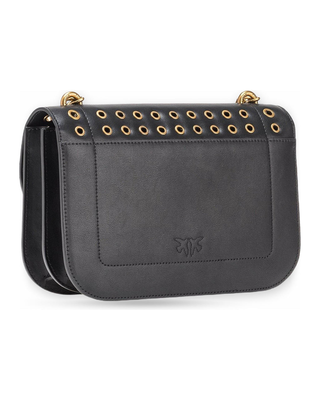 Borse a spalla Donna Pinko - Love Bell Classic Vitello Seta - Nero