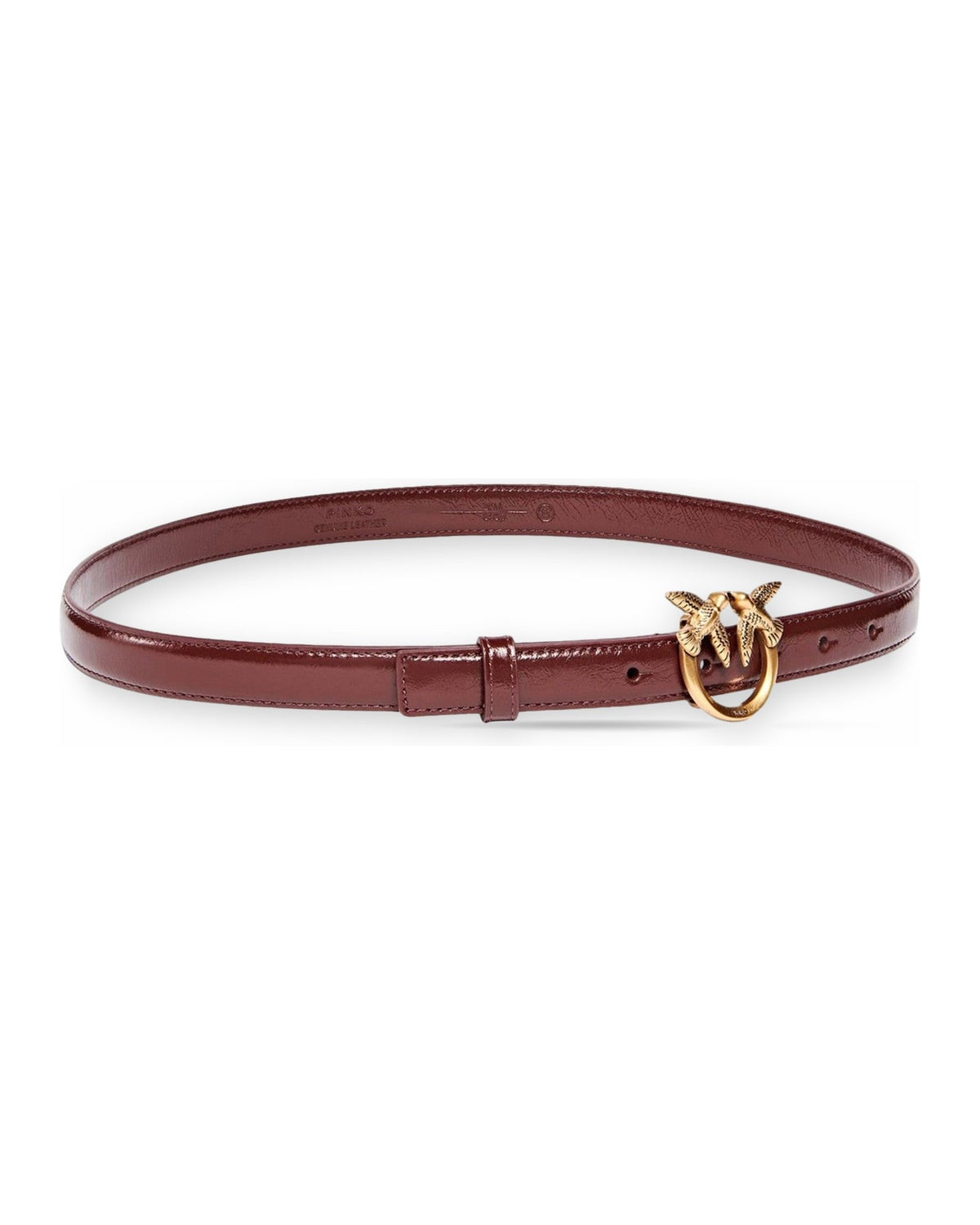 Cinture Donna Pinko - Love Berry H2 Belt.Low New Shi - Marrone