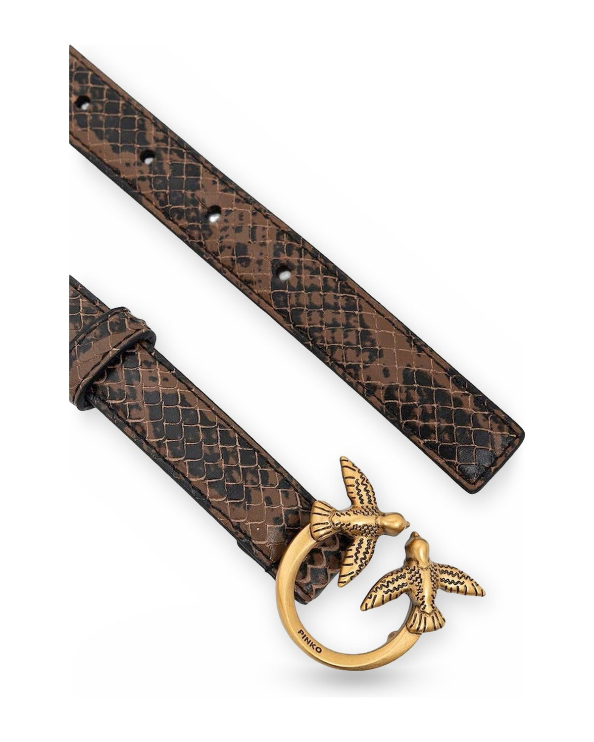 Cinture Donna Pinko - Love Berry H2 Belt.Low Python - Roccia