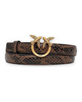 Cinture Donna Pinko - Love Berry H2 Belt.Low Python - Roccia