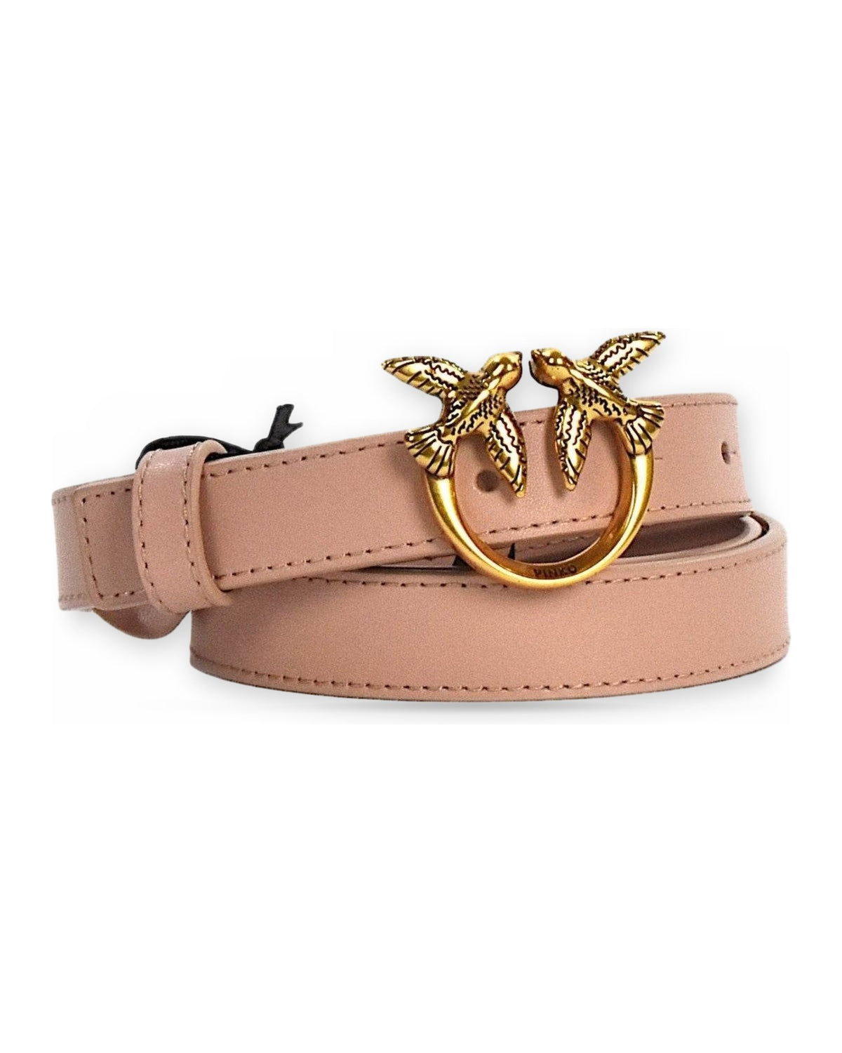 Cinture Donna Pinko - Love Berry H2 Belt Vitello Seta - Rosa