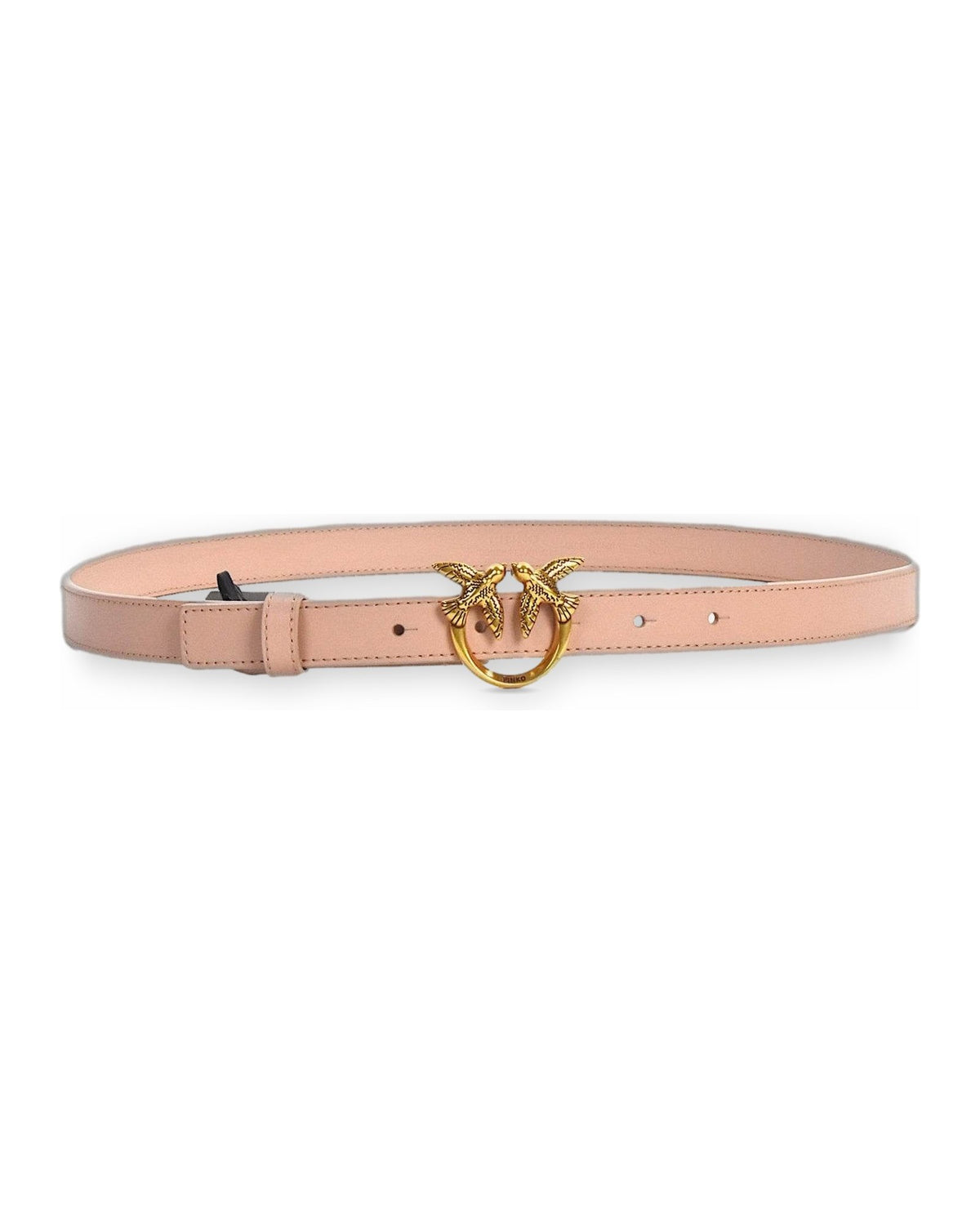 Cinture Donna Pinko - Love Berry H2 Belt Vitello Seta - Rosa