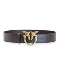 Cinture Donna Pinko - Love Berry Simply H4 Belt Vite - Marrone