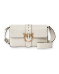 Borse a spalla Donna Pinko - Love One Classic Slouchy Fl Vi - Bianco