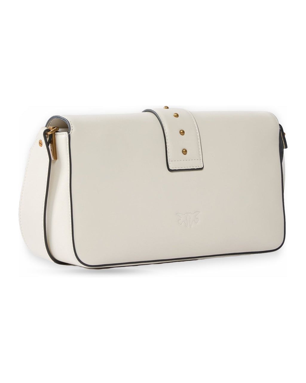 Borse a spalla Donna Pinko - Love One Classic Slouchy Fl Vi - Bianco