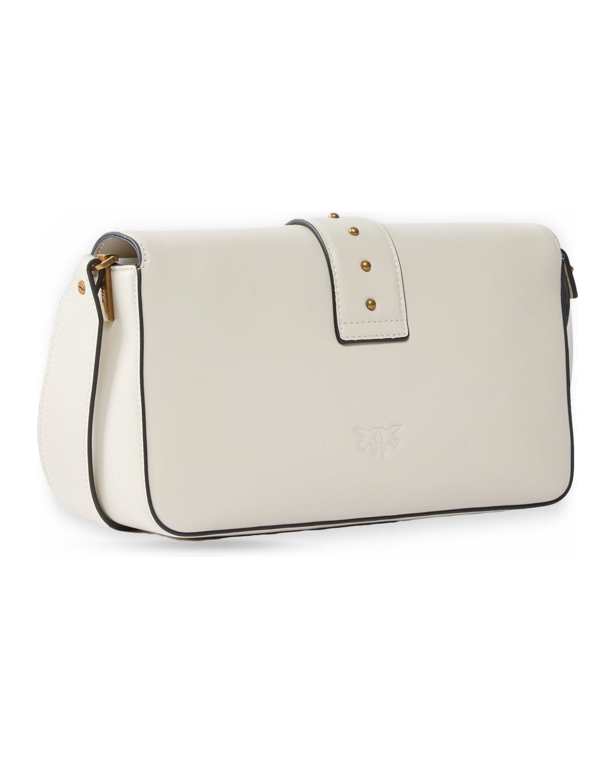 Borse a spalla Donna Pinko - Love One Classic Slouchy Fl Vi - Bianco