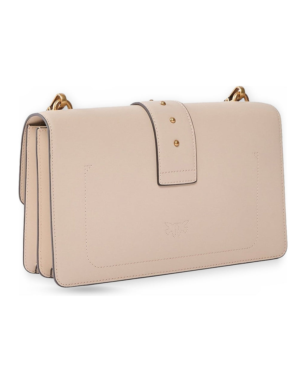Borse a spalla Donna Pinko - Love One Classic St. Cl Vitell - Beige