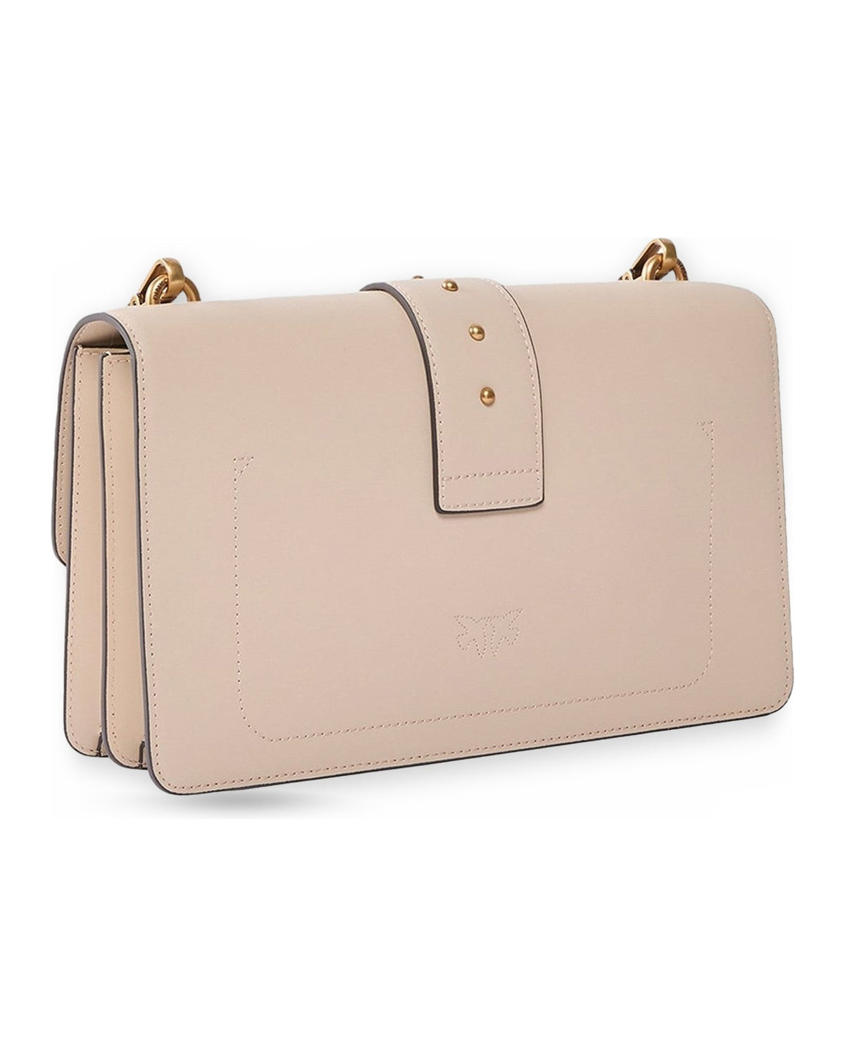 Borse a spalla Donna Pinko - Love One Classic St. Cl Vitell - Beige