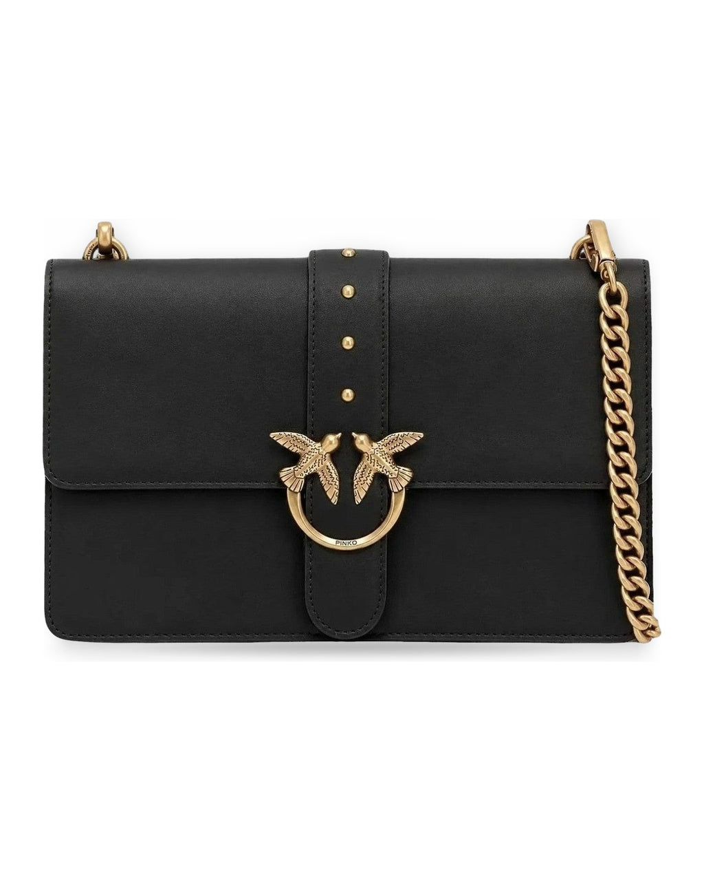 Borse a spalla Donna Pinko - Love One Classic St. Small B. - Nero