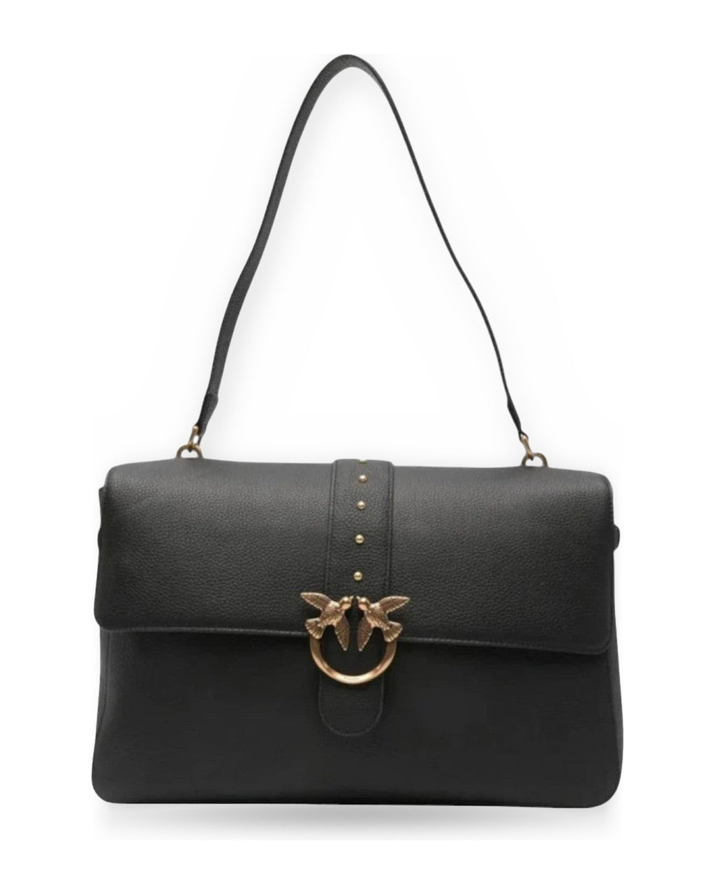 Borse a spalla Donna Pinko - Love One Extra Slouchy Bottala - Nero