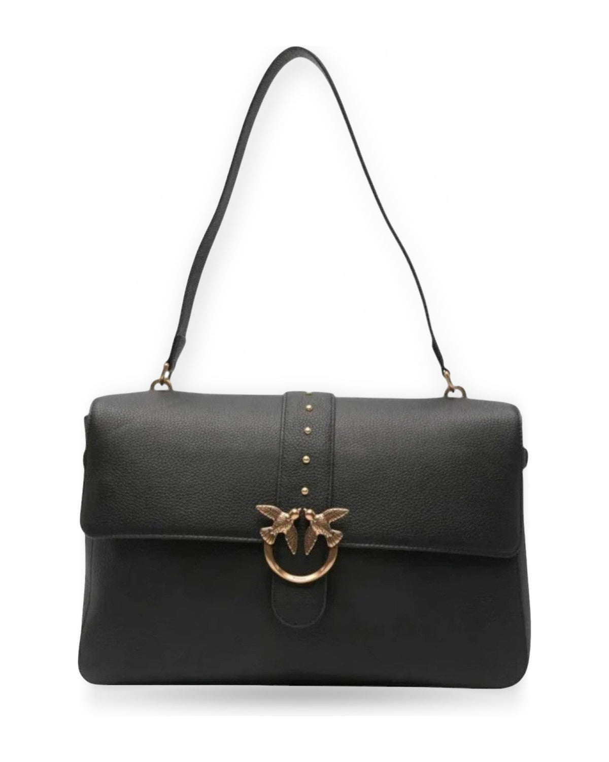 Borse a spalla Donna Pinko - Love One Extra Slouchy Bottala - Nero
