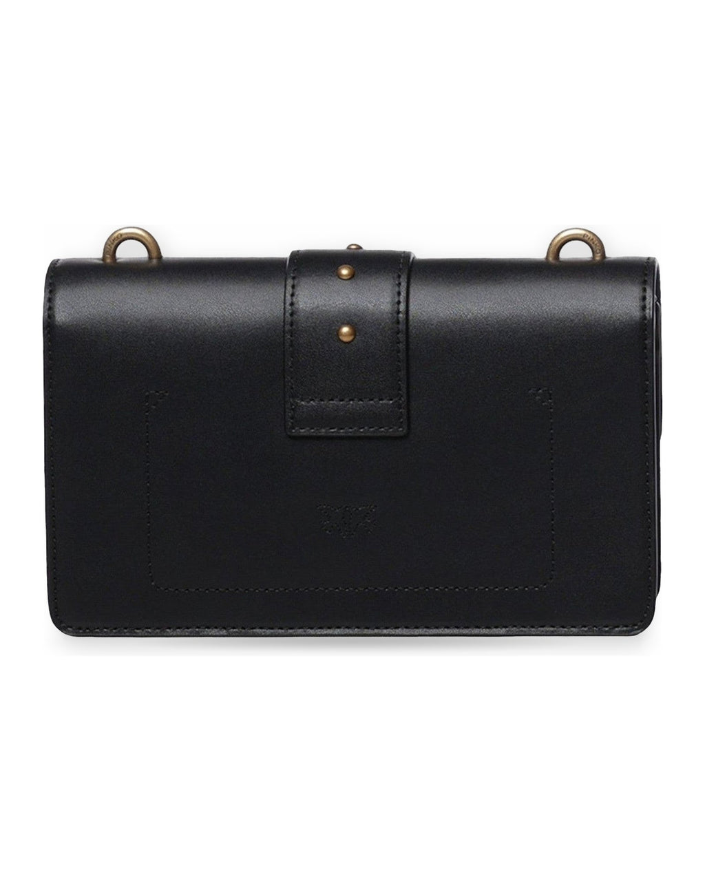 Borse a spalla Donna Pinko - Love One Mini New Buckle Vitel - Nero