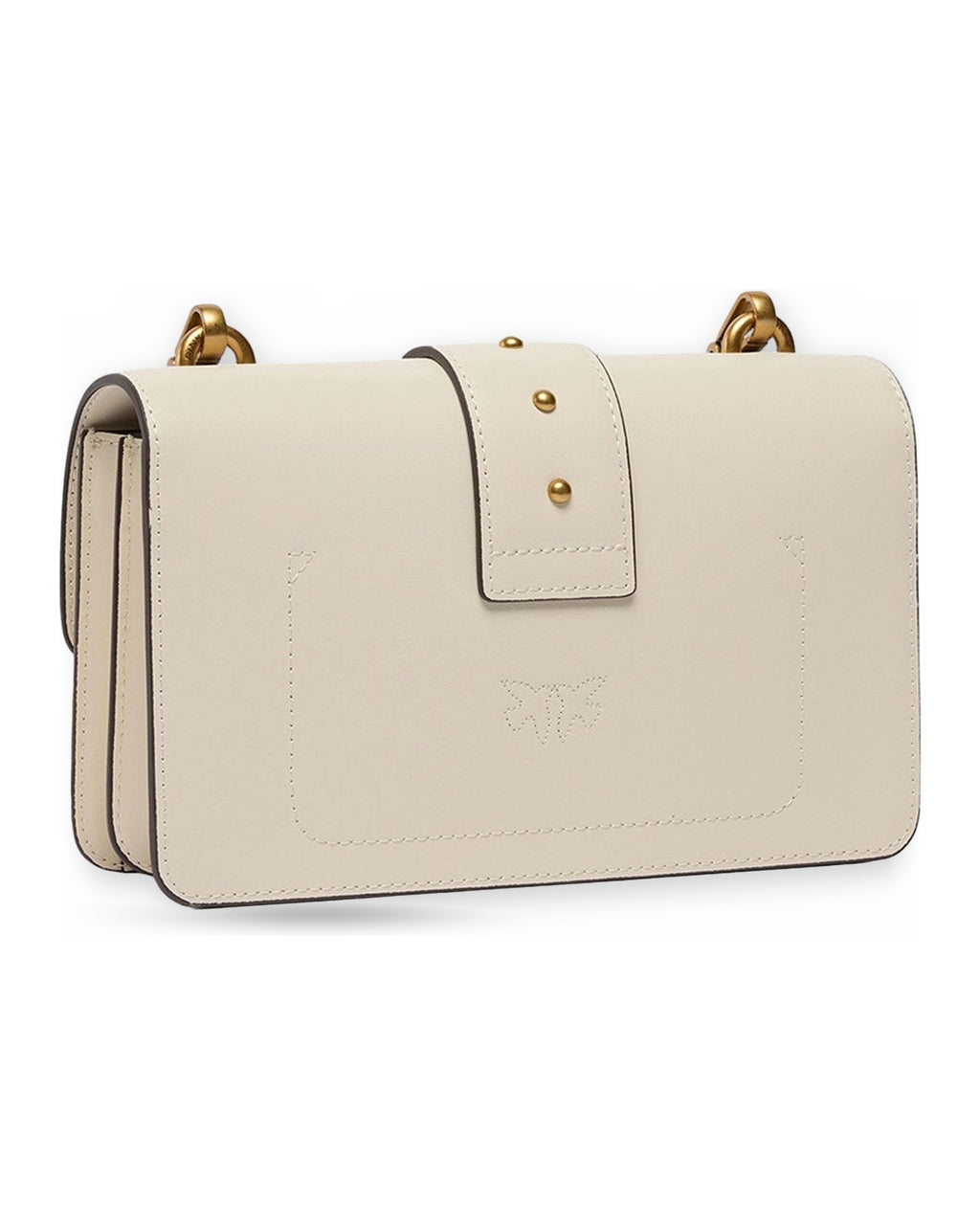 Borse a spalla Donna Pinko - Love One Mini St. Cl Vitello S - Bianco