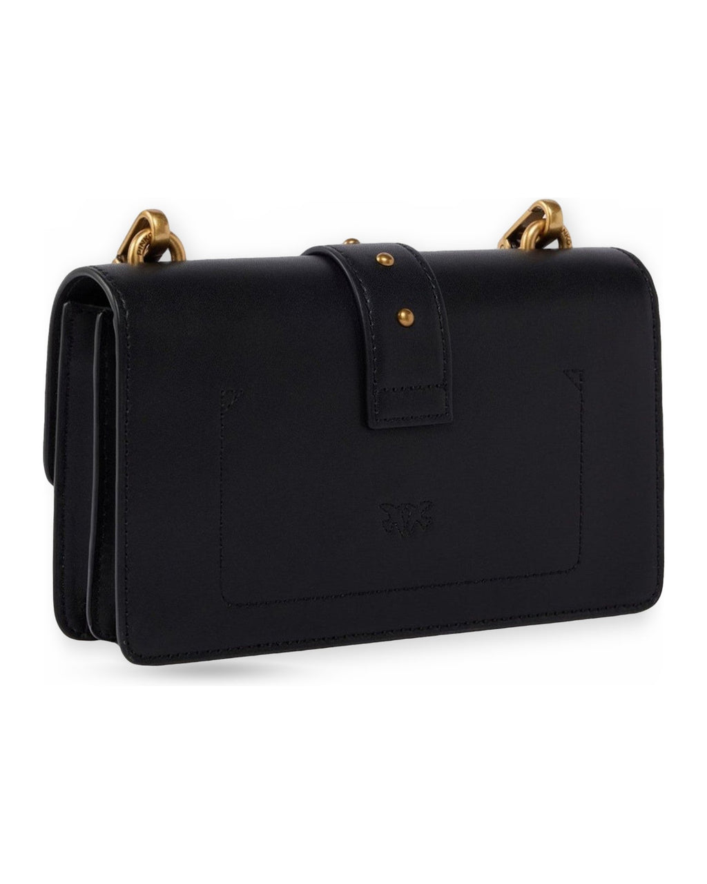 Borse a spalla Donna Pinko - Love One Mini St. Small B. Vit - Nero