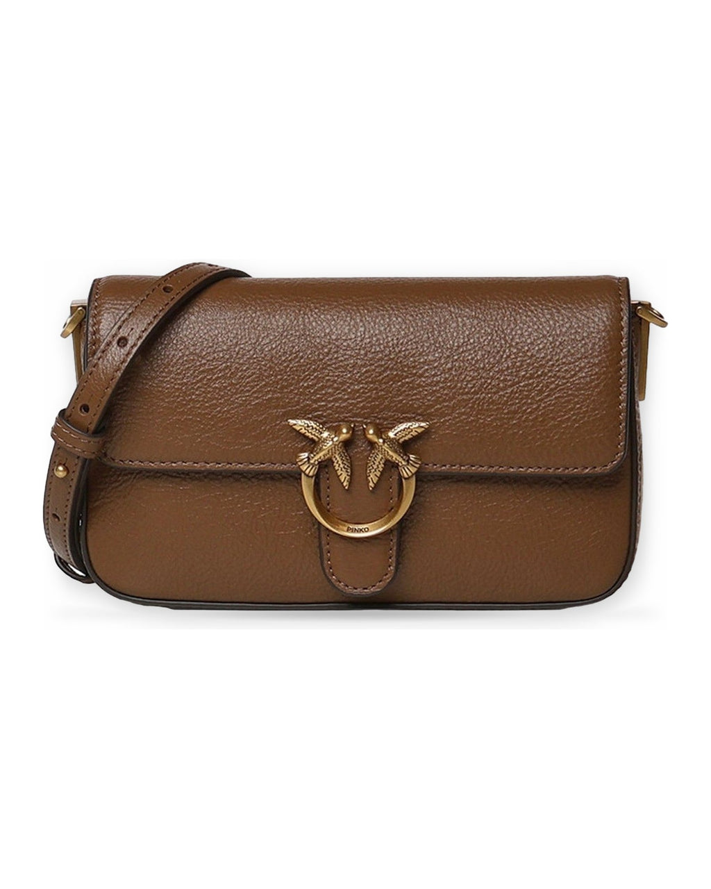 Borse a spalla Donna Pinko - Love One Slouchy Baby Mz. Bacc - Marrone