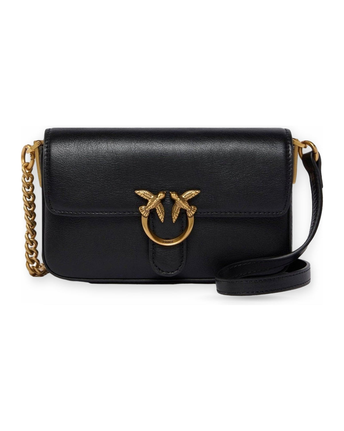 Borse a spalla Donna Pinko - Love One Slouchy Baby Mz. Bacc - Nero