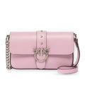 Borse a spalla Donna Pinko - Love One Slouchy Baby Vitello - Rosa