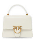 Borse a spalla Donna Pinko - Love One Top Handle Classic Li - Bianco