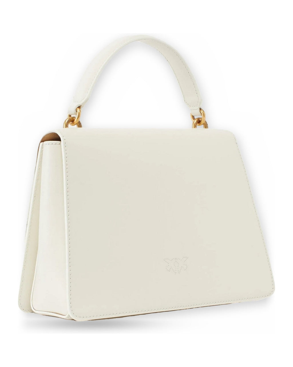 Borse a spalla Donna Pinko - Love One Top Handle Classic Li - Bianco