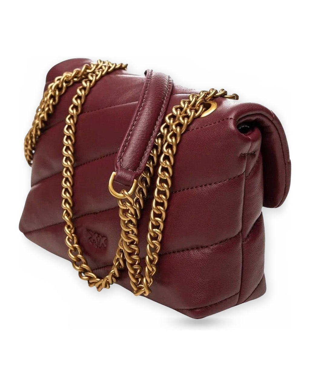 Borse a spalla Donna Pinko - Love Puff Baby Small B. Sheep - Bordeaux