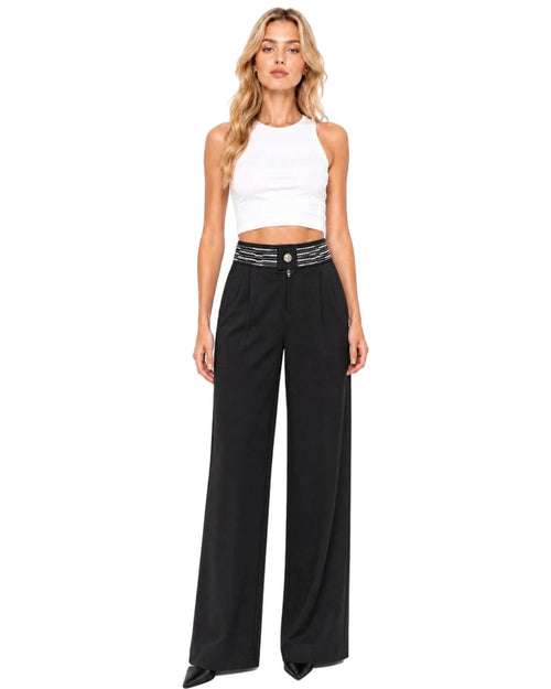 Pantaloni Donna Pinko - Mercedes Pantalone Tecnico Bis - Nero