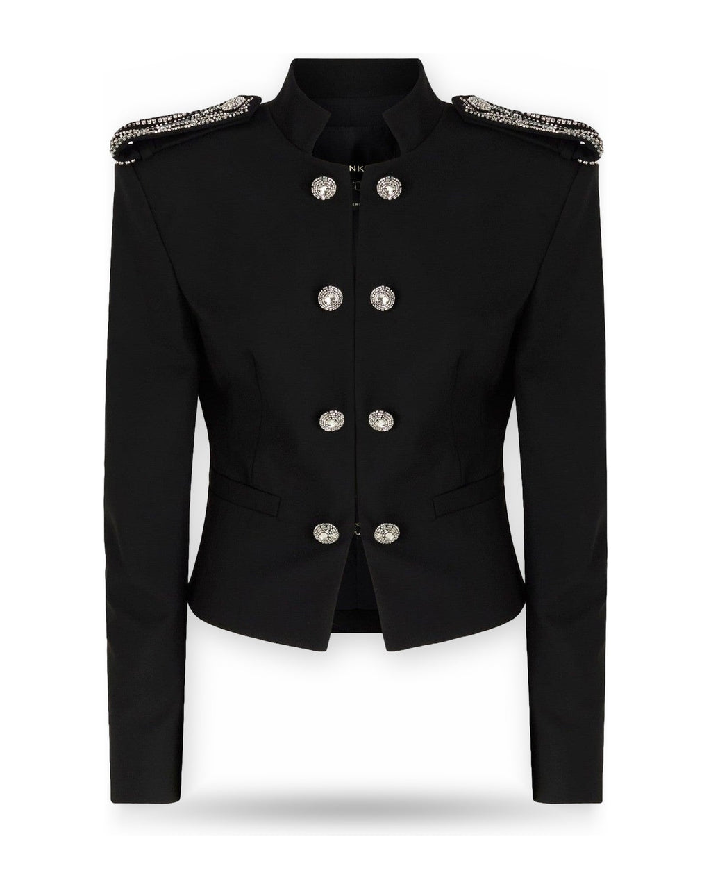 Giacche Donna Pinko - Mini Giacca Tecnico Bistretch - Nero