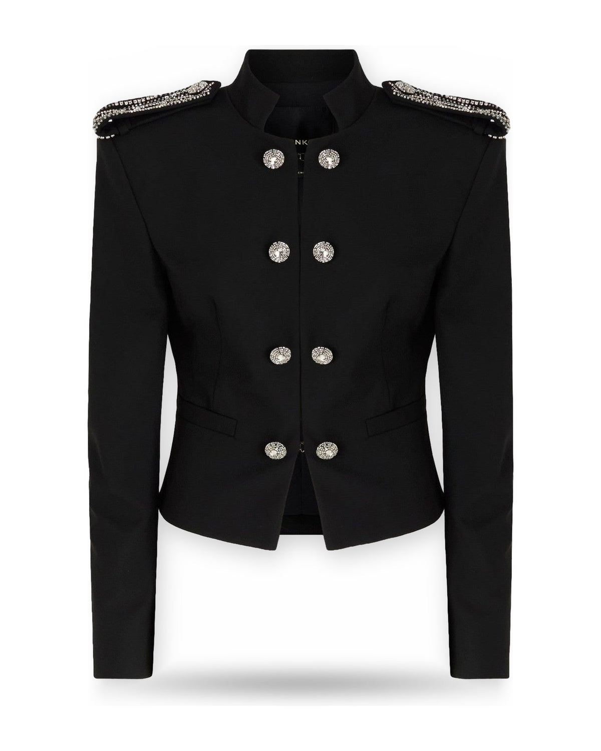 Giacche Donna Pinko - Mini Giacca Tecnico Bistretch - Nero