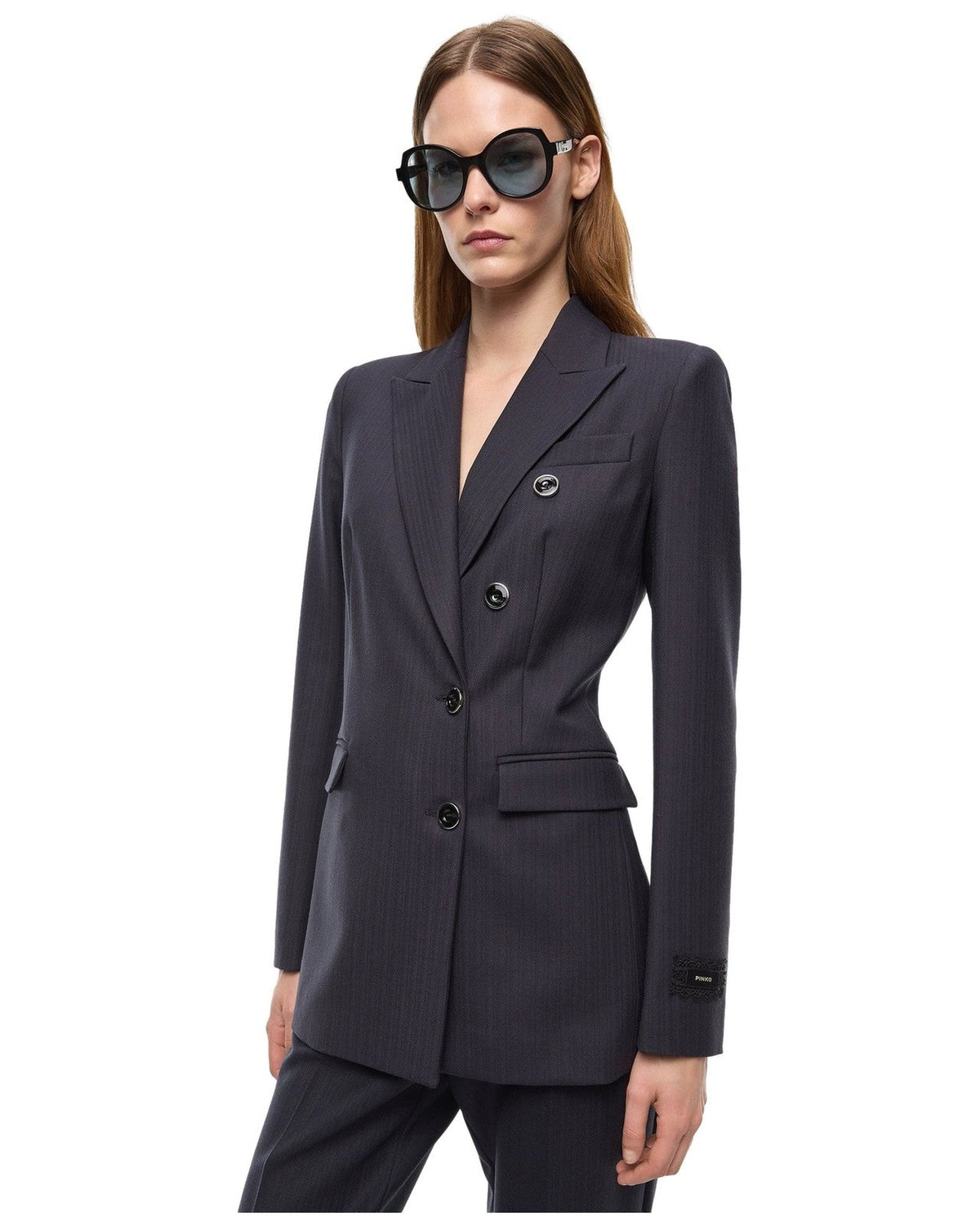 Giacche Donna Pinko - New Amalfi Giacca Lana Armatur - Blu