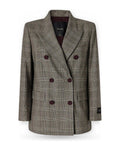 Giacche Donna Pinko - New Guinea Giacca Misto Lana T - Grigio/Marrone